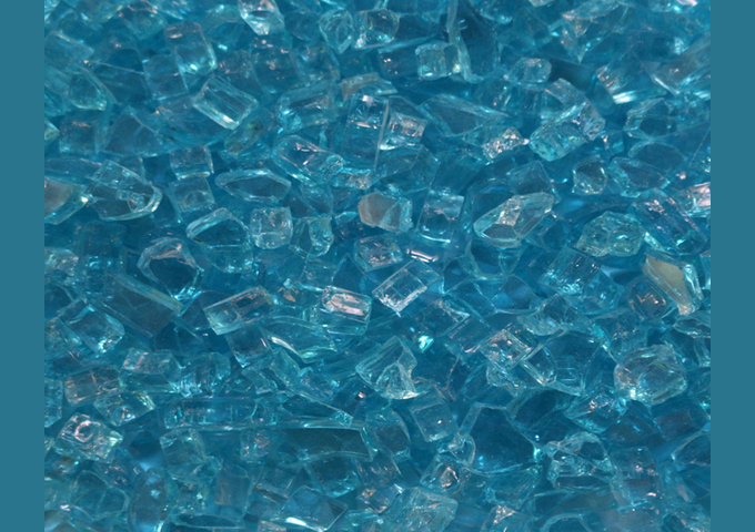 Aquascape Aquamarine Fire Glass - 1/4 inch